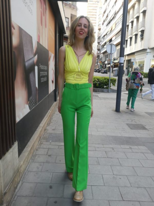 Pantalón cinturón ancho - Dto 50% - Imagen 2