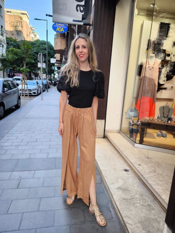 Pantalón aperto moka - Dto 30% - Imagen 3
