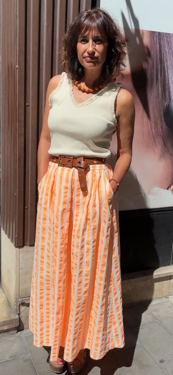 Falda orange fluor - Dto 40% - Imagen 2