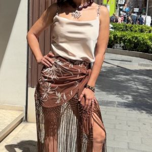 Falda mantón