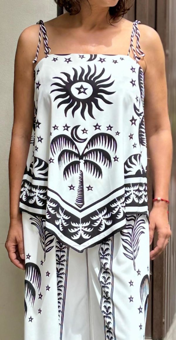 Top conjunto pañuelo