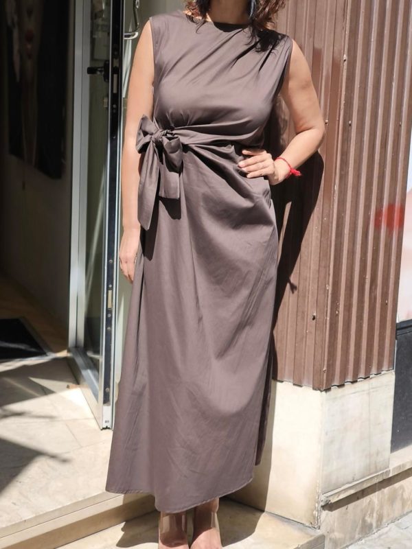 Vestido largo lazos Siena