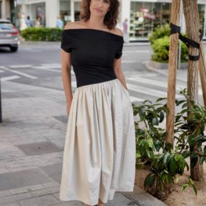 Vestido combinado Sorrento