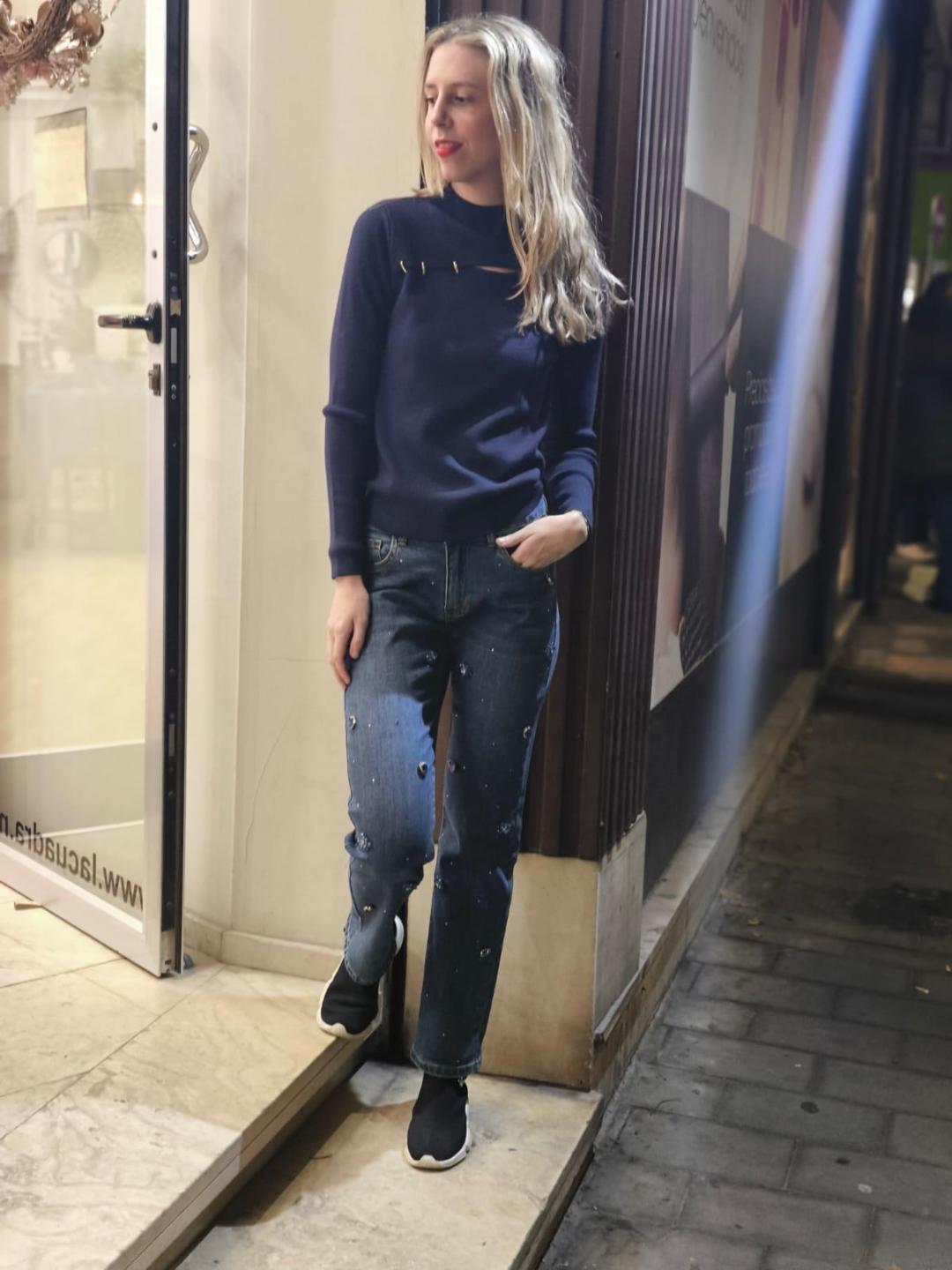 Jeans piedras Génova