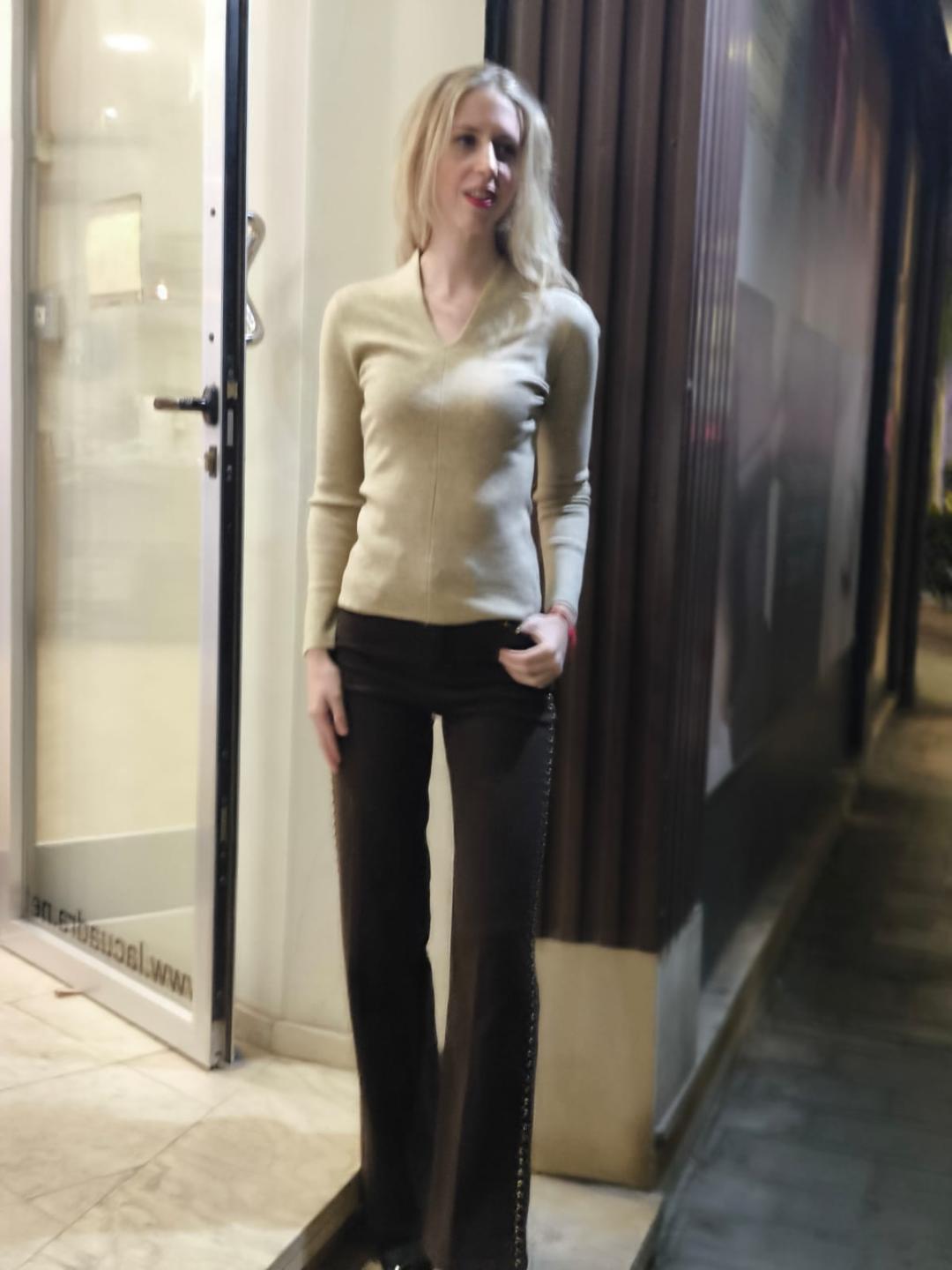 Jersey pico beig - Imagen 3