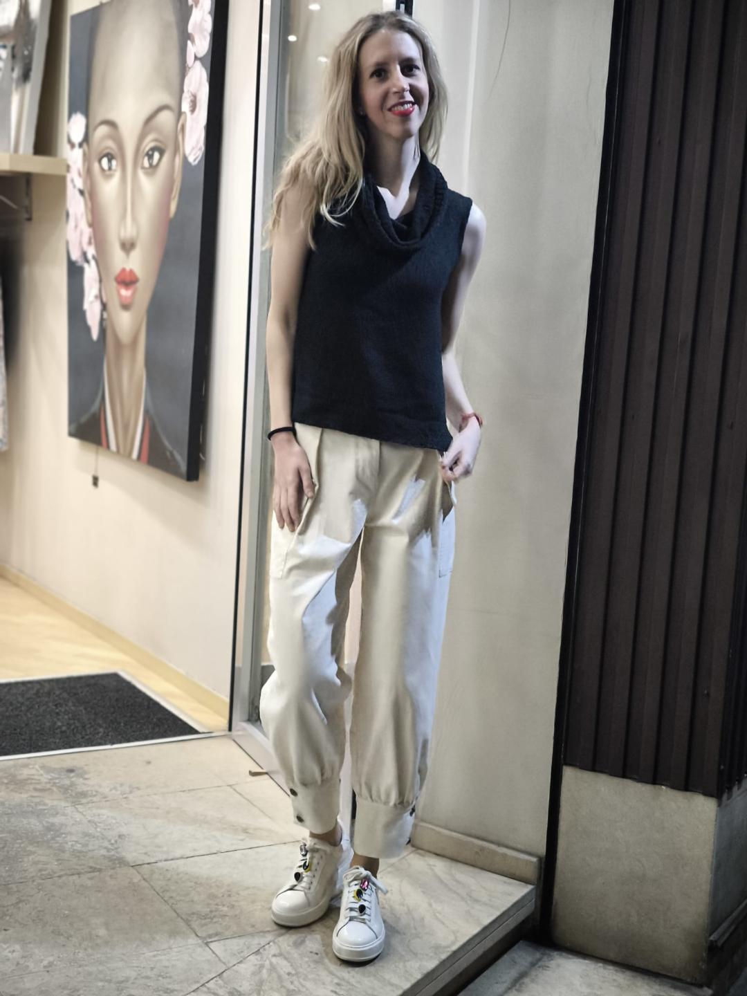 Top chaleco punto - Imagen 3