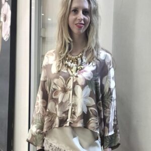 Chaqueta estampada vis