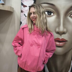 Chaqueta fucsia