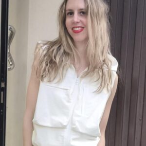 Chaleco sport blanco - conjunto